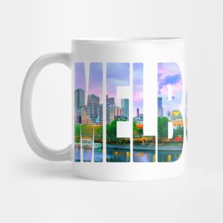 MELBOURNE - Victoria Australia Sunset Mug